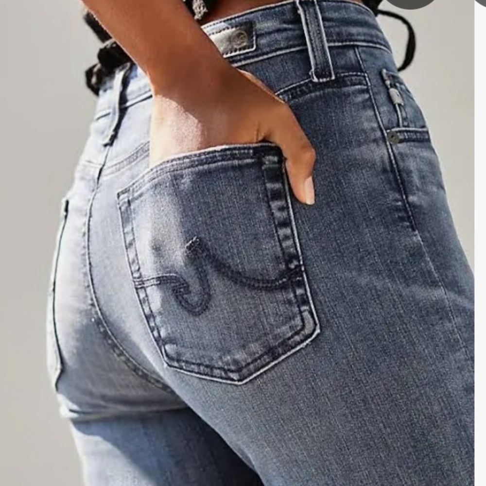 AG Farrah Skinny Ankle High Risr Sz 30 Regular